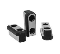 Hydraulic Three-Jaw Chuck T-block Hollow/Medium Solid Soft Claw Valve Block Connection Block Chuck T-shaped Block(SBT 8 inch)