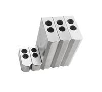 Hydraulic Three-jaw Soft Jaws 5/6/8/10 inches Soft jaw Height 60/70/80/90/100mm 60/90/120 Degrees Pitch 1.5(8 inch high 100mm)