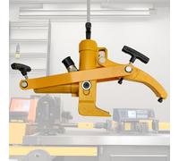 Hydraulic Tire Bead Breaker Kit with Foot Pump for Efficient Tire Repair on Trucks and Tractors