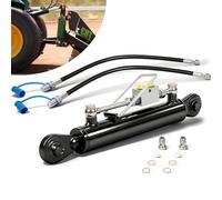 Hydraulic Top Link Cat. 1-1 with Locking Block 18 1/8” - 26 3/8” with 2 x Hose, SPH320032 2-Way Check Valve Hydraulic Cylinder for Tractors, Excavators