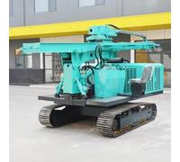 Hydraulic Tracked Pile Driving Rig - Crawler Post Driver for Solar Projects and Ground Foundations