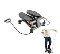 Hydraulic Twist Stepper Machine For Home Gym, With LCD Display Full Body Workout Equipment, Adjustable Resistance Mini Stair Climber Cardio Trainer