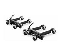 MSW Hydraulic Wheel Dolly - 680 kg each - 380 to 660 mm - 2 pcs MSW-HRH-680