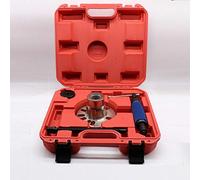 Hydraulic Wheel Hubs Tool, 10T Hydraulic Drive Shafts Ejector with Red Case 4 and 5 Bolt 96-125mm Drive Press Shaft Puller for Hole Hubs
