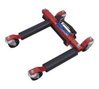 Hydraulic Wheel Skate - 650kg Capacity - 4 x 100mm Castors - Pedal Operated