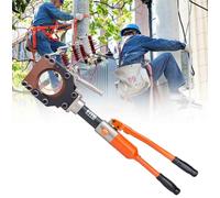 Hydraulic Wire Crimper, Hydraulic Cable Cutter,Hydraulic Cable Scissors, Manual Hydraulic Crimping Tool for Cutting Armored (85mm)