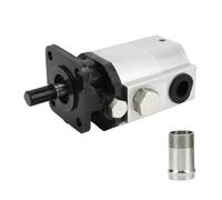 Hydraulic Wood Splitter Pump High Performance 10.2GPM 3000PSI 3600RPM Dual Stage Gear Pump for Log Splitters and Clamping Devices Aluminum Construction