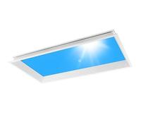 Hydravex Artificial Blue Skylight, Smart Light | Blue Sky Light with Remote Control, Simulate Sunlight Irradiation for Living Room, Bathroom, Office Sunshine-32 * 122Embedded