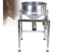 Hydravex Commercial Electric Sifter Shaker Machine, Automatic Vibrating Flour Sifter with 40 & 100Mesh Sieve Screen for Baking Powder Grain Particles Food Industrial Processing 100W