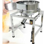 Hydravex Commercial Powder Sifter Machine, Automatic Sieve Shaker Vibrating Machine 40 Mesh 100 Mesh Stainless Steel Sieve Shaker with 2 Screens, Sieve Shaker Machine for Flour Powders 70W