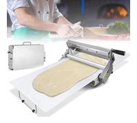 Hydravex Manual Dough Sheeter Machine, Stainless Steel Folding Dough Press Sheeter, Croissant Pastry Danish Pastry Bakery Roller Puff Pastry Pizza Rolling Machine, Professional Bakery Equipment