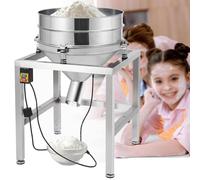 Hydravex Powder Vibrating Sieve Automatic Powder Sifter Machine Electric Sieve Electric Stainless Steel Powder Shaker with 40 and 100 mesh Stainless Steel 100W