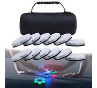 Hydravex Reaction Training Lights, Smart Agile Reaction Fitlight with App Exercises Lights to Improve Speed Agility Training Reflex, Focus, Exercise for Leisure, Boxing Reflex, Fun 12lights