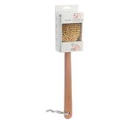 Hydrea London Body Brush - Long Handled Exfoliating Back Scrubber with Natural Bristle, Exfoliating Body Scrubber, Helps Improve Lymphatic Drainage - FSC® Certified Beechwood.