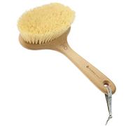 Hydrea London Dry Body Brush Vegan - Premium Exfoliating Dry Skin Brush with Extra Long Cactus Bristle, Dry Brush Cellulite Remover, Exfoliating Body Scrubber, FSC® Certified Beechwood.