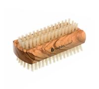 Hydréa London Large Olive Wood Nail Brush Natural Bristle