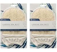 Hydrea London Organic Egyptian Loofah Spa Pad-Twin Pack (Twin Pack)