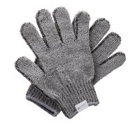 Hydrea London Spa Carbonized Bamboo Exfoliating & Cleansing Shower Gloves in Grey Hydrea London Grey