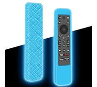 Hydream Silicone Protective Case for Sony RMF-TX920U RMF-TX910U RMF-TX900U TV Remote Controls Non-Slip Shockproof Silicone Case Cover Case for Sony X80K Series RMF-TX810U RMF-TX800U Remote (Glow Blue)