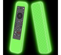 Hydream Silicone Protective Case for Sony RMF-TX920U RMF-TX910U RMF-TX900U TV Remote Controls Non-Slip Shockproof Silicone Case Cover Case for Sony X80K Series RMF-TX810U RMF-TX800U Remote (Glow Green