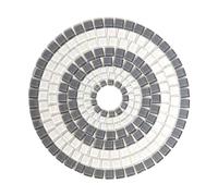 Hydria Life Decorative Grey Mosaic Insert - Easy-Use Grey and White Decoration for The Hydria Water Feature Kit