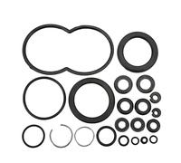 Hydro Boost Repair Kit 2771004X, Hydro Boost Rebuild Kit, Premium Rubber Flexible Seal Leak Kit with 19 Sealing Rings and 2 Metal Rings, Replacement for Truck