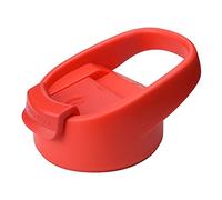 HYDRO CELL Easy Sip Coffee Cap for Wide Mouth Water Bottles - BPA Free Flip Top Replacement Lid - 64 oz, 40 oz, 32 oz, 24 oz, 18 oz, 14 oz. Sports Top Accessories (Red Coffee Cap, 14oz-64oz)