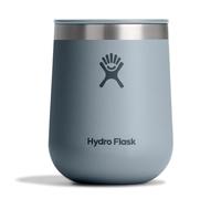 Hydro Flask 10 Oz Wine Glass - Ceramic Stemless Wine Tumbler - Unbreakable with Lid in Shale Gray