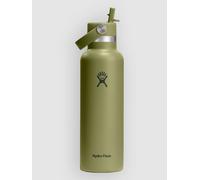 Hydro Flask - Standard Flex Straw Cap - Insulated bottle size 621 ml, olive