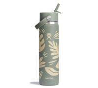 Hydro Flask 24 Oz Wide Flex Straw Cap Botanical Bliss Agave