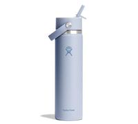 Hydro Flask 24 Oz Wide Flex Straw Cap Bottle - Insulated Stainless Steel - Wide Straw Lid, Non Spill, Leakproof in Surf