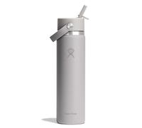 Hydro Flask 24 Oz Wide Flex Straw Cap Bottle - Insulated Stainless Steel - Wide Straw Lid, Non Spill, Leakproof in Tonal Birch