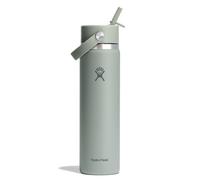 Hydro Flask 24 Oz Wide Flex Straw Cap Bottle - Insulated Stainless Steel - Wide Straw Lid, Non Spill, Leakproof in Tonal Agave