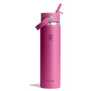 Hydro Flask 24 Oz Wide Flex Straw Cap Bottle - Insulated Stainless Steel - Wide Straw Lid, Non Spill, Leakproof in Reef