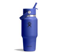 Hydro Flask - Wide Flex Straw Travel Bottle - Water bottle size 710 ml, blue