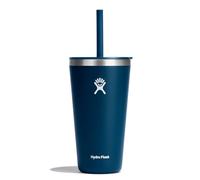 Hydro Flask 28 Oz All Around Tumbler Straw Lid Indigo