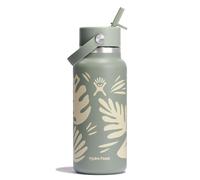 Hydro Flask 32 Oz Wide Flex Straw Cap Botanical Bliss Agave