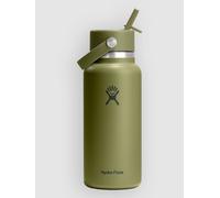 Hydro Flask 32 Oz Wide Flex Straw Cap Bottle palmer green Uni