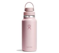 Hydro Flask 32 Oz Wide Mouth Chug Cap Water Bottle - Insulated Stainless Steel with Leakproof closeable lid for Cold Water Drinks, Sports, Travel, car and School in Tonal Trillium