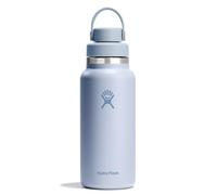Hydro Flask 32 Oz Wide Mouth Chug Cap Water Bottle - Insulated Stainless Steel with Leakproof closeable lid for Cold Water Drinks, Sports, Travel, car and School in Surf