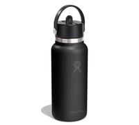 Hydro Flask | 32 oz Wide Mouth with Flex Straw Cap | Black 32 oz