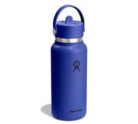 Hydro Flask | 32 oz Wide Mouth with Flex Straw Cap | Capri Blue 32 oz