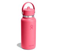 Hydro Flask | 32 oz Wide Mouth with Flex Straw Cap | Popstar Pink 32 oz