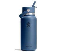 Hydro Flask 32oz (946ml) Wide Mouth Bottle with Flex Straw Cap - Harbour Blue