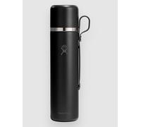 Hydro Flask - Insulated Hot Flask and Cup 1,022 ml (36 oz) - Leakproof, All-in-One Design - Keeps Drinks Hot 30 Hrs & Cold 30 Hrs - Black