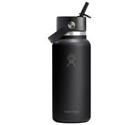 Hydro flask - 94 cl insulated flask - 32 Oz Wide Flex Straw Cap Black Black one size