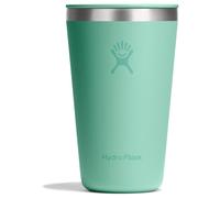 Hydro Flask - All Around Tumbler Press-in Lid 355 ml (12 oz)-Insulated Stainless Steel - Splash-Resistant, Leak-Resistant, Cupholder Compatible - Keeps Drinks Cold 24 Hrs & Hot 12 Hrs - Mermaid Green