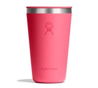 Hydro Flask - All Around Tumbler Press-in Lid 473 ml (16 oz) | Insulated Stainless Steel - Leak-Resistant, Cupholder Compatible - Keeps Drinks Cold 24hrs & Hot 12hrs - Popstar Pink