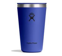 Hydro Flask - All Around Tumbler Press-in Lid 473 ml (16 oz) - Insulated Stainless Steel - Splash-Resistant, Leak-Resistant, Cupholder Compatible - Keeps Drinks Cold 24 Hrs & Hot 12 Hrs - Capri Blue