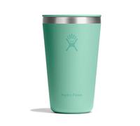 Hydro Flask - All Around Tumbler Press-in Lid 473 ml (16 oz-Insulated Stainless Steel - Splash-Resistant, Leak-Resistant, Cupholder Compatible - Keeps Drinks Cold 24 Hrs & Hot 12 Hrs - Mermaid Green